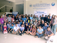 First round of training workshops group picture