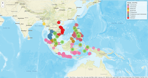 Blue Communities systematic evidence map